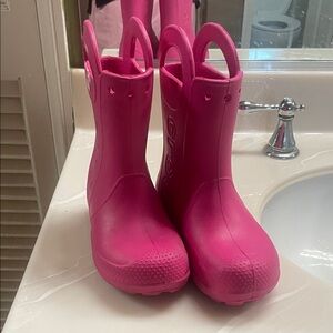 Kids Pink Boots